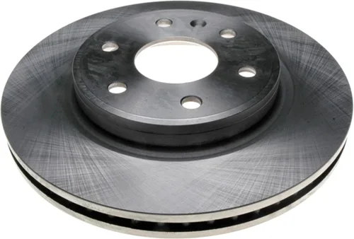 ACDelco Rotor de freno delantero sin recubrimiento plateado 18A2497A | GM 19294180 Rotores de freno para Buick Enclave, Chevy, Chevrolet Traverse,