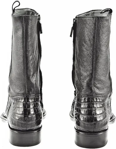 Miniatura 5 de Cuadra Botas de vestir con Cremallera Chocolate y Negro de 7 a 11, Negro, 10.5