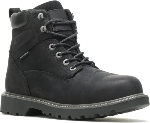 Miniatura 2 de Wolverine Floorhand Botas de trabajo impermeables con punta de acero de 6 pulgadas Negro