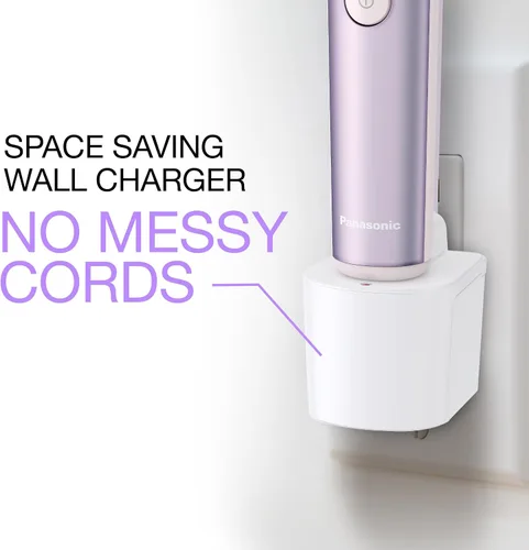 Miniatura 9 de Panasonic Afeitadora eléctrica para mujeres, afeitadora inalámbrica de 4 cuchillas, accesorio para bikini, recortadora desplegable, operación húmeda