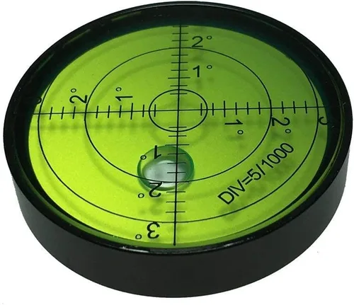 Miniatura 8 de Nivel horizontal de la burbuja de la alta precisión Cardan nivel horizontal bola bola bola nivelador 60MMAccuracy 15'/2