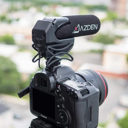 Miniatura 6 de Azden Micrófono de video con escopeta alimentada SMX-15