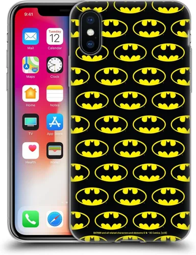 Miniatura 97 de Head Case Designs Funda de gel con licencia oficial de Batman DC Comics Bat Signal Logos [protección de grado militar] compatible con Apple iPhone 7