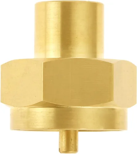 Miniatura 3 de Adaptador de recarga de botella de gas propano de 1 libra con rosca NPT hembra de 1/4 de pulgada, tanque de 1 libra, conector de estufa de parrilla