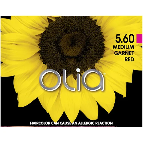 Miniatura 5 de Garnier Olia Tinte de cabello sin amoníaco [5.60] rojo granate medio, 1 unidad 5.6 Rojo granate medio