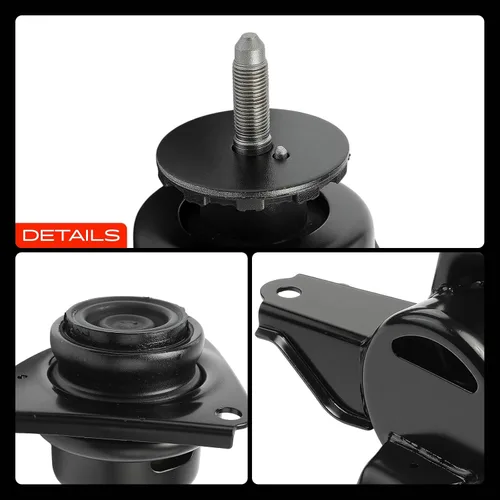 Miniatura 9 de A-Premium 3 piezas Kit de montaje de motor y transmisión Compatible con Hyundai Elantra 2007 2008 2009 2010, L4 2.0L, transmisión automática