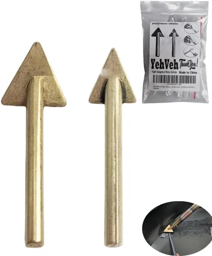 Paquete de 2 puntas de soldadura de plástico para pistola de soldador y estación de soldadura de plástico con orificio de punta de eje de 0.2