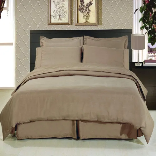 Miniatura 10 de Royal Hotel Bedding Juego de funda de edredón - Ligero y ultrasuave - Sin arrugas doble cepillado, funda de edredón sólida con cierre de botón y 2
