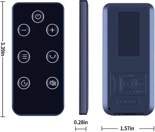 Miniatura 6 de Nuevo reemplazo de control remoto para ventilador de torre inteligente Provirtec WindMaster TF-01