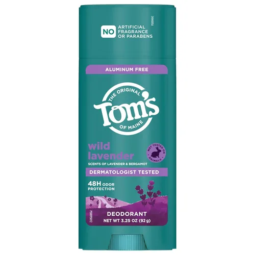 Miniatura 9 de Tom's of Maine Wild Lavender - Desodorante natural para hombres y mujeres, sin aluminio, sin fragancias, tintes ni conservantes artificiales, sin