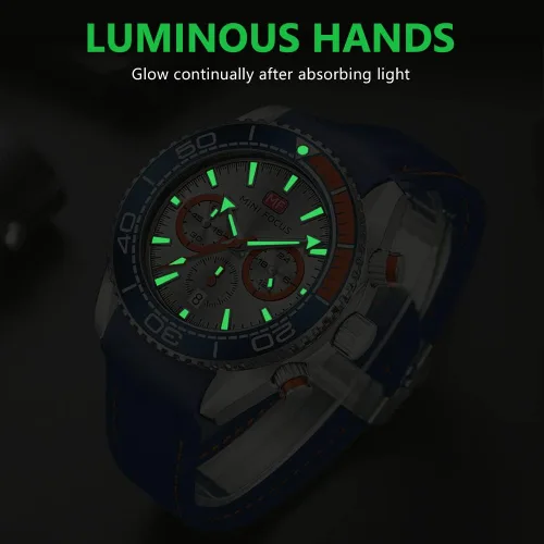 Miniatura 5 de AIMES Watch for Men Sport Military Waterproof Chronograph Mens Watches Analog Quartz Big Face Classic Stylish Fashion Casual Designer Business Work