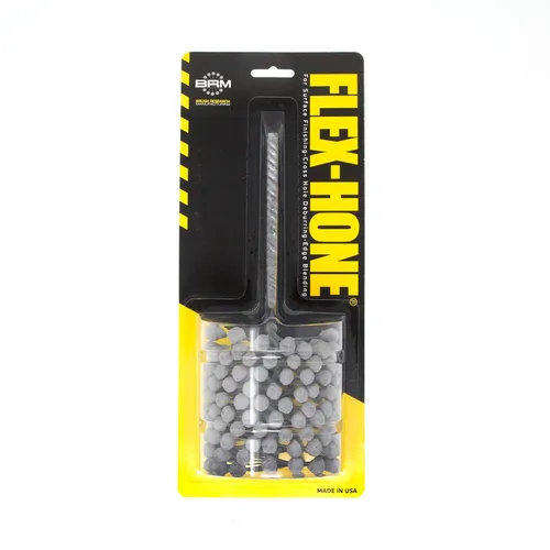 Miniatura 64 de Brush Research BC Flex Hone estándar para cilindros de freno, hidráulica y guías de válvulas, óxido de aluminio, 1-1/8 pulgadas de diámetro, grano