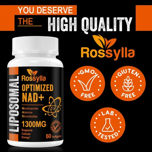Miniatura 3 de Suplemento liposomal de NAD+ de 1300 mg La más alta absorción El suplemento de NAD más puro para aumentar NAD+ de manera eficaz Suplemento