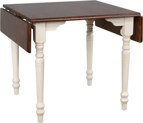 Miniatura 6 de Sunset Trading Andrews - Juego de comedor rectangular de 3 piezas de 48 pulgadas, sillas Windsor totalmente montadas, asientos para mesa de 2,4