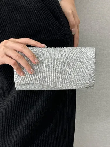 Miniatura 7 de AIJUN Clutch Purses for Women Sequin Envelope Evening Bag Party Prom Purse Bride Wedding Handbag with Chain