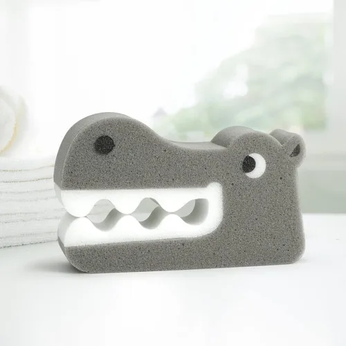 Miniatura 5 de Genuine Fred Mordedores de baño, esponja de baño para niños, hipopótamo