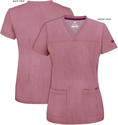 Miniatura 5 de Adar Pro - Ropa quirúrgica para mujer, camisa con cuello en V