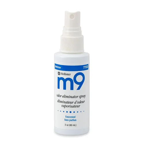 1 paquete especial de 5 – Aerosol eliminador de olores M9 de 2 onzas sin perfume HOL7732 HOLLISTER INC.