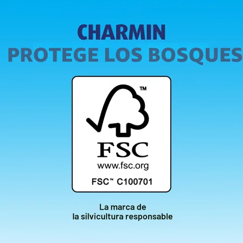 Miniatura 7 de Charmin Papel higiénico ultra suave, 9 megarrollos, 231 hojas por rollo