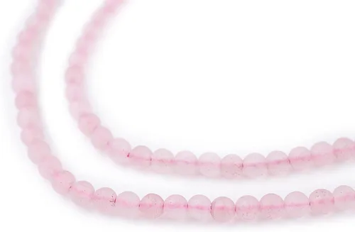 Miniatura 100 de The Bead Chest Cuentas de Jade Blanco Mate Redondas (8mm): Piedra Preciosa Orgánica Redonda Esférica de Energía con Poder de Sanación para Hacer