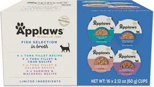 Miniatura 11 de Applaws Alimento húmedo natural para gatos en salsa, ingredientes limitados y naturales, alto contenido de proteínas sin aditivos artificiales