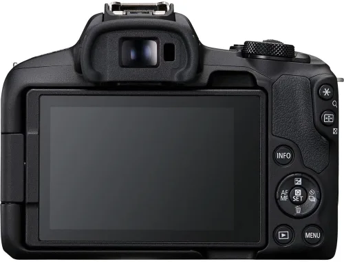Miniatura 2 de Canon Kit de cámara sin espejo EOS R50 - Cámara APS-C RF con lente de 0.709-1.772 in, video 4K, AF II de doble píxel y pantalla táctil de ángulo