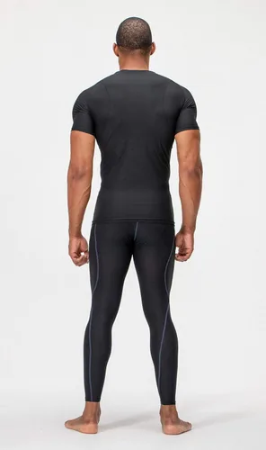 Miniatura 7 de Devops - Camisetas de compresión para hombre (2 3 unidades), manga corta, camiseta base para entrenamiento