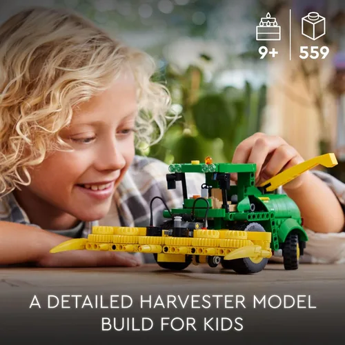 Miniatura 2 de LEGO Technic John Deere 9700 - Juguete de tractor cosechador de forraje, juguete de granja construible para juegos imaginativos, regalo de camión