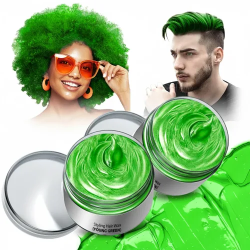 Miniatura 15 de Tinte temporal naranja para el cabello, cera temporal de color del cabello, tinte natural lavable para el cabello para mujeres y hombres, fiesta