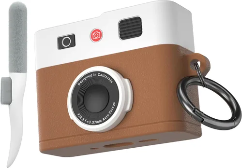 Miniatura 19 de Valkit Funda protectora resistente 2 en 1 para Airpods, a prueba de golpes, funda de Air Pod 2 para hombres y mujeres, con llavero para iPod Skin