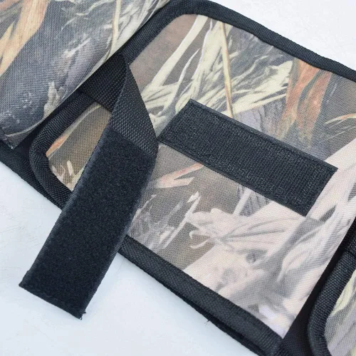 Miniatura 3 de Equipo de caza para asiento trasero de pistola, soporte para rifle de escopeta, organizador de pistolas con bolsillos, ajuste universal para camión
