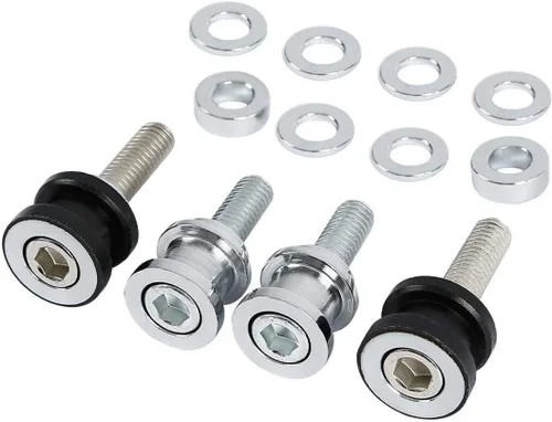 Miniatura 9 de TCT-MOTORPARTS Kit de herramientas de acoplamiento desmontable negro para Harley Low Rider FLSB FXLR FXLRS FXBBS Softail Slim FLSL Heritage Classic