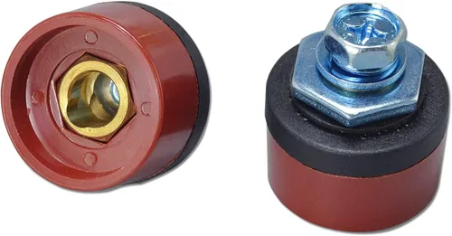 Miniatura 8 de RIVERWELD Cable de soldadura TIG Conector-Plug Negro DKZ10-25 200Amp Dinse Quick Fitting 2pcs