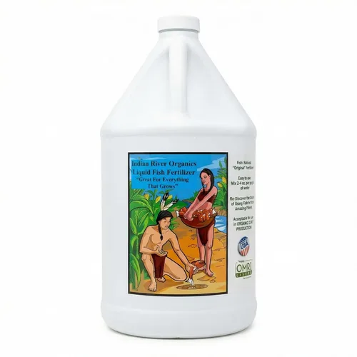 Fertilizante de pescado - Fertilizante de pescado hidrolizado con certificación Omri para plantas (1 galón)
