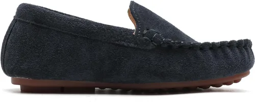 Miniatura 3 de Mocasines de gamuza para niñas y niños, ligeros, antideslizantes, zapatos de barco casuales, zapatos de vestir