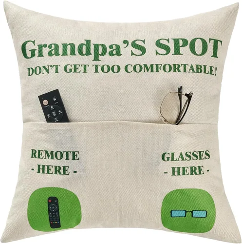 Miniatura 19 de FUTEI Regalos para Niños, Fundas de Almohada Decorativas Gamer'Spot de 18x18 Pulgadas, Juego de 1, Decoración Navideña del Hogar para Sofá, Cama
