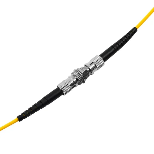 Miniatura 5 de Paquete de 10 acopladores de fibra óptica ST a ST Cable de fibra óptica Conector de barril de mamparo Acoplador de fibra Simplex Monomodo Multimodo