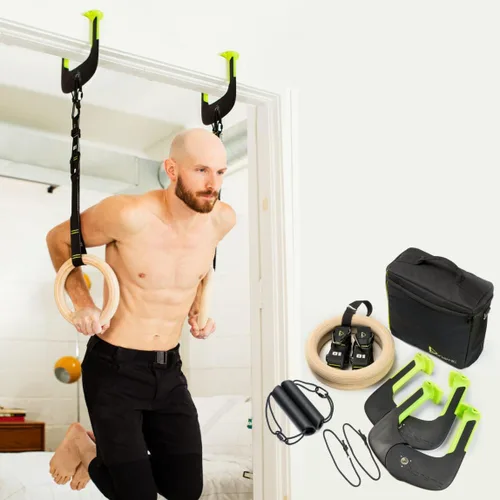 Miniatura 2 de Duonamic Eleviia: Portable Doorway Pull-Up Bar – Lightweight, Travel-Ready, 250 lb Capacity
