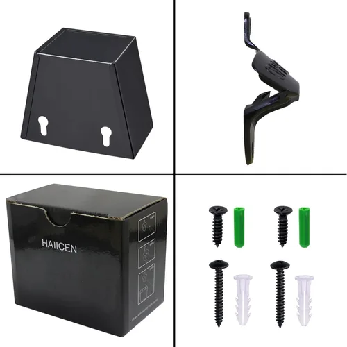Miniatura 4 de Abrebotellas negro Abrebotellas montado en la pared con tapa colector cubo inoxidable montado para mesa de poste