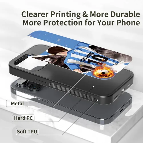 Miniatura 2 de Fundas personalizadas para teléfono con nombre y número Jersey VS Flag diseño para iPhone 6 7 8 11 12 13 14 15 16 17 Pro Max Plus Mini Xr XSE