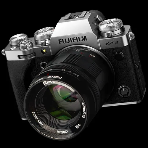 Miniatura 7 de Meike Lente fija de 1.378 in f0.95 de gran apertura de enfoque manual APS-C compatible con cámara sin espejo Fujifilm como X-T1 X-T2 X-T3