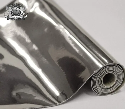 Espejo cromado de charol brillante, vinilo TPU, piel sintética de 54 pulgadas de ancho para zapatos, bolsos, ropa, tapicería, costura, retazos y