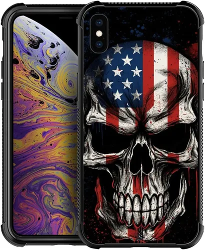 Miniatura 39 de Funda compatible con iPhone 12 Mini, fundas para mujeres y niñas, a prueba de golpes, antiarañazos, Betsy Ross de 13 estrellas, bandera Betsy Ross