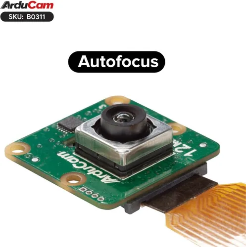 Miniatura 2 de Arducam Para Raspberry Pi Cámara Módulo 3 Amplio, 120 ° (D) IMX708 Autofocus Pi Cámara V3, 5.9 in 15-22 Pin FFC Cable