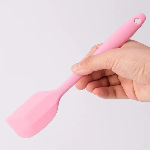 Miniatura 3 de Juego de 4 espátulas de silicona resistentes al calor para cocinar utensilios de cocina antiadherentes, raspadores de goma flexible para hornear