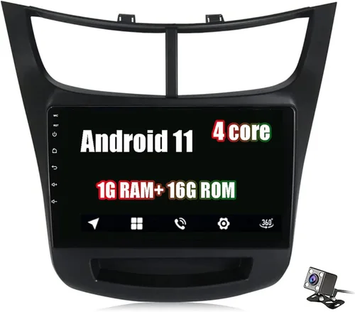 Miniatura 8 de Android 11 Doble DIN 9 '' pantalla táctil estéreo para coche Chevrolet Sail 2015-2018 Unidad principal reproductor multimedia soporte DSP, AM, FM