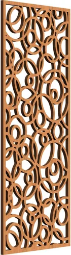Miniatura 77 de Latrobe Paneles de pared decorativos de madera con calado, 9 3/8 pulgadas de ancho x 24 3/8 pulgadas de alto x 3/8 de alto, roble rojo rojo (Red Oak)