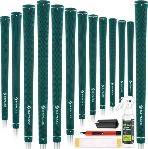 Miniatura 17 de SAPLIZE Puños de golf exclusivos para mujer, diseño cónico optimizado, elegante serie de colores sólidos, suaves, cómodos y absorbentes de golpes