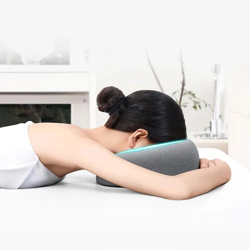 Miniatura 8 de Almohada boca abajo después de cirugía ocular Comfort Support Home Massage Pillow Diseño ergonómico Vitrectomía Retinal Recuperación Almohada Gris
