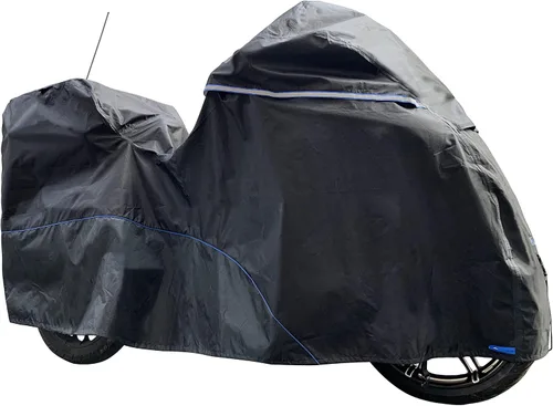 Miniatura 18 de Fenrir Funda para Motocicleta de Tres Ruedas Protección para Todas las Estaciones Impermeable Almacenamiento Exterior Orificio para Antena Diseño